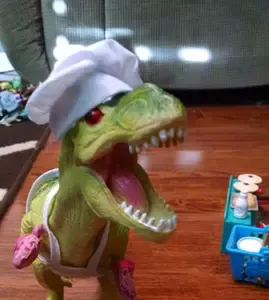 trex toy dino baking