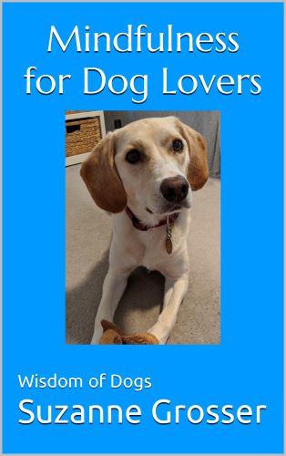 Mindfulness for Dog Lovers book cover blue