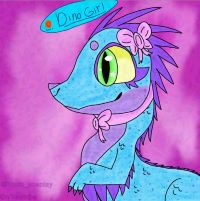 mythomorph academy dino girl
